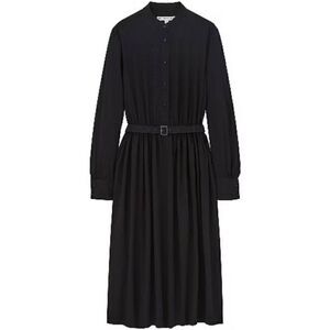 Ines de la Fressange x Uniqlo button up belted dress XS